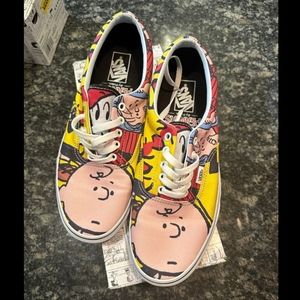 Vans X Peanuts Charlie Brown & The Gang Snoopy Era Sneakers Size M.11